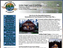 Tablet Screenshot of goldeneaglecamp.com